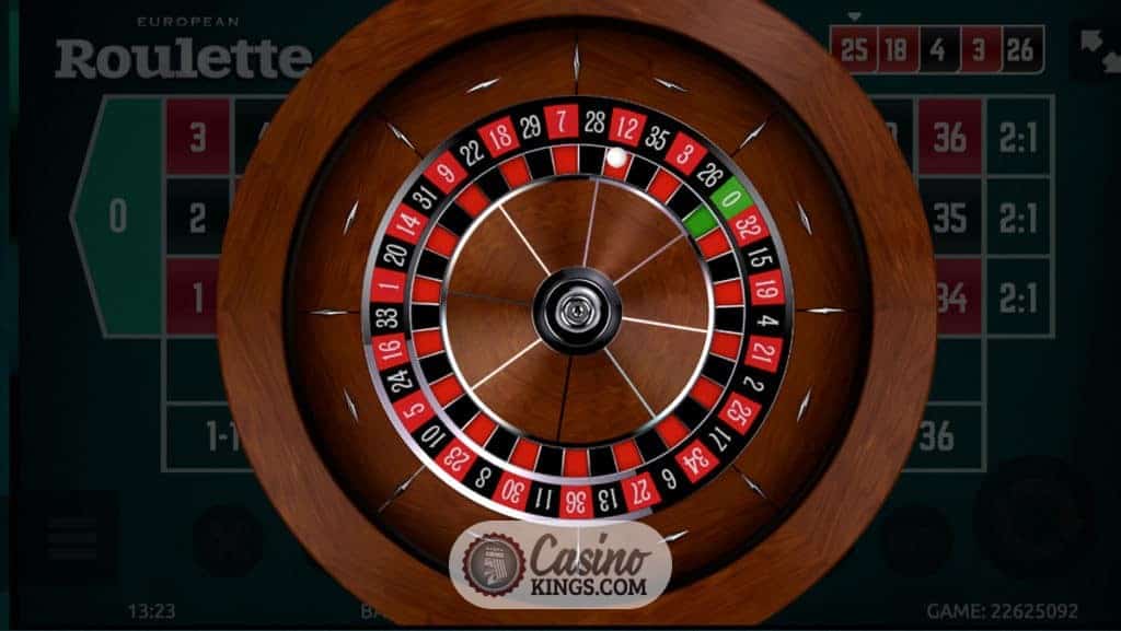 play european roulette online demo