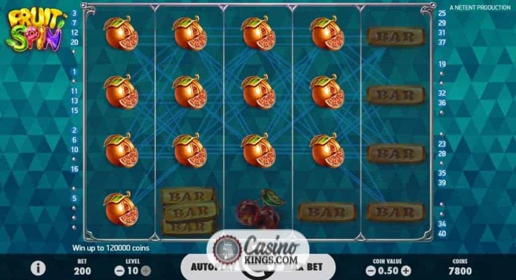 Fruit spin slot free play