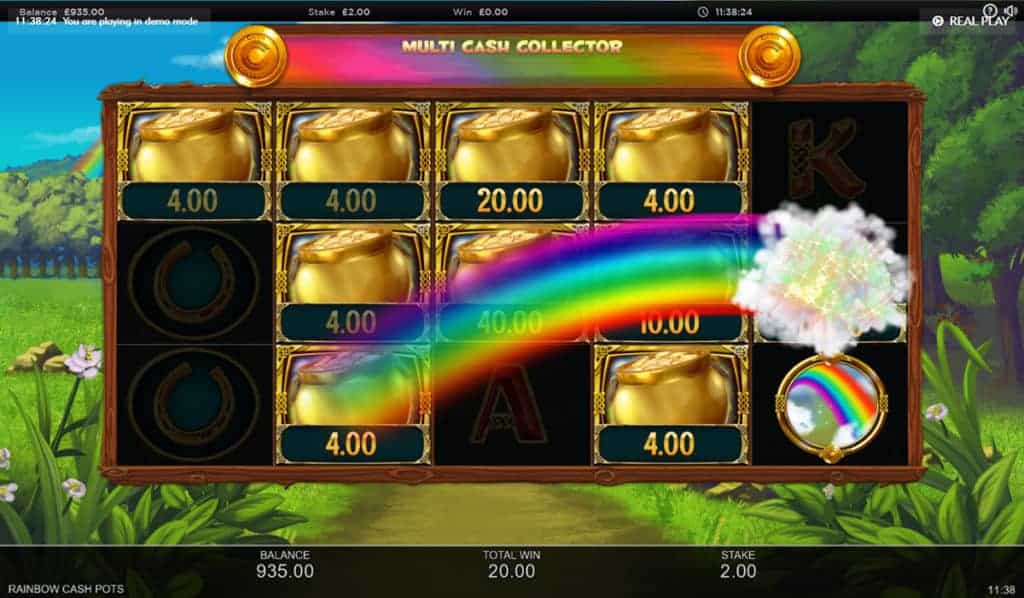 Rainbow Cash Pots Free Play