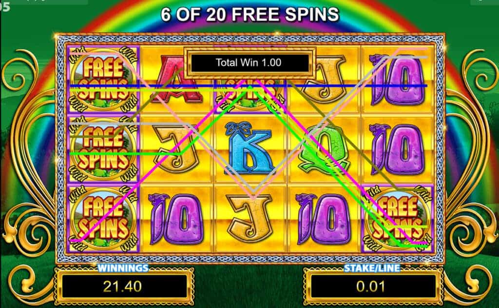 Rainbow riches slot games