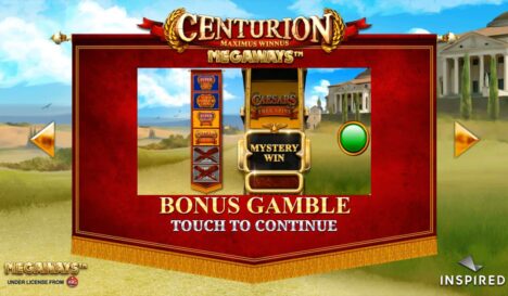 Centurion megaways slot game