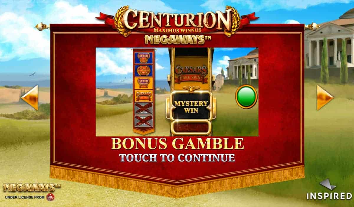 centurion slot game app